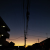 帰り道。