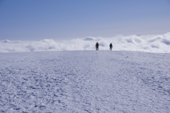 二人の登山者