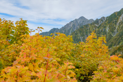 剱と紅葉