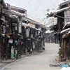 雪降る奈良井