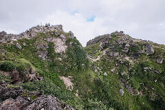 山頂前