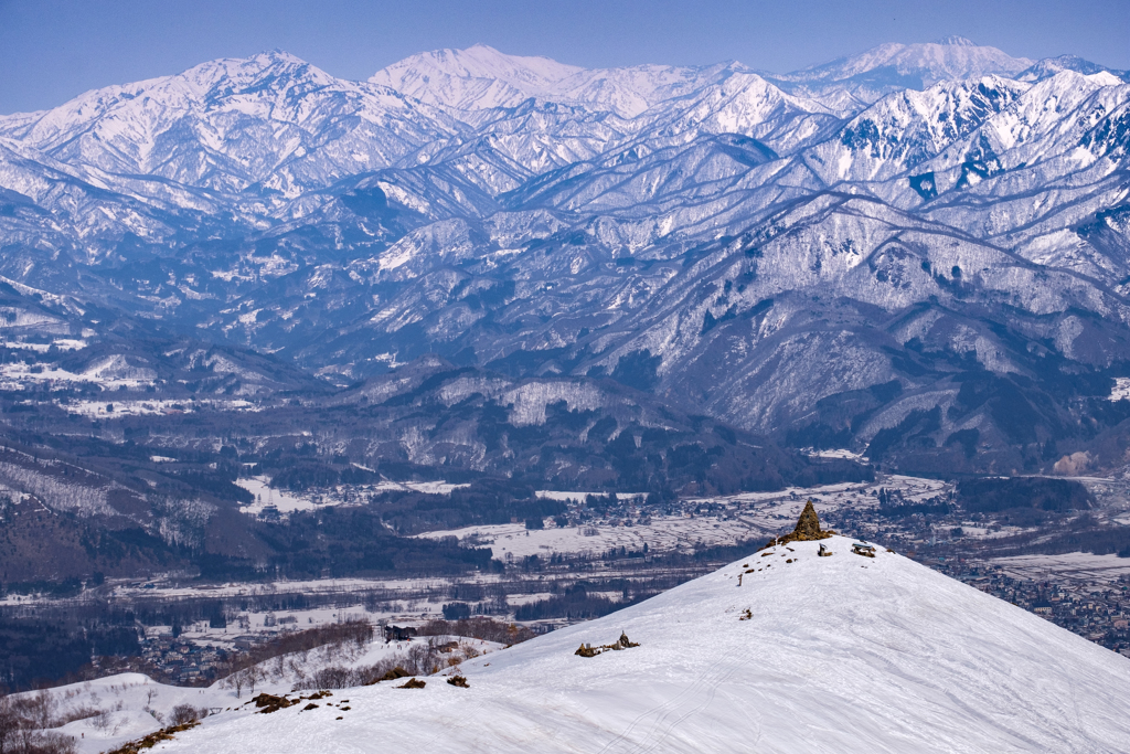 北信の山々