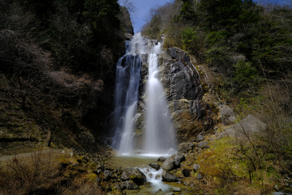 高森町の不動滝