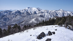 高妻山の雄姿