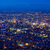 札幌の夜景