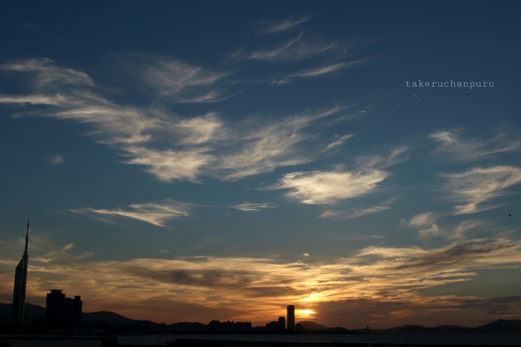 終わりかけのsunset②