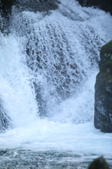 冬の水量　龍双ヶ滝