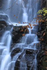 冬の到来　龍双ヶ滝