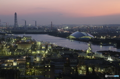 四日市工場夜景㏌うみてらす14