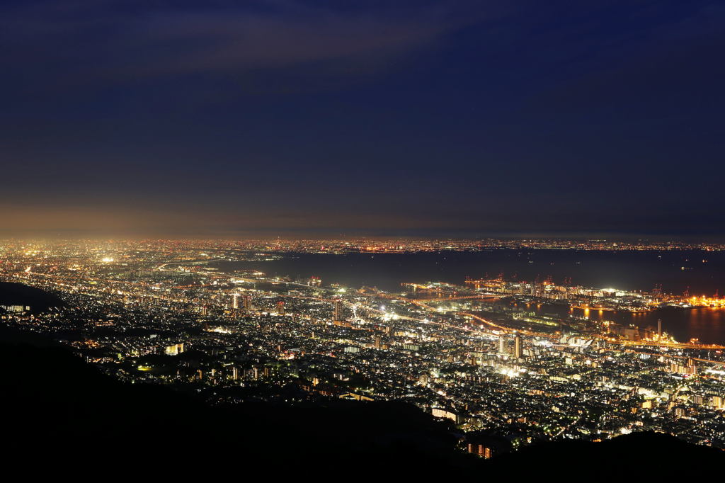 神戸の夜景（掬星台）