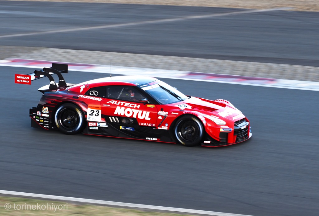 SUPER GT公認テスト走行 #23 MOTUL AUTECH GT-R