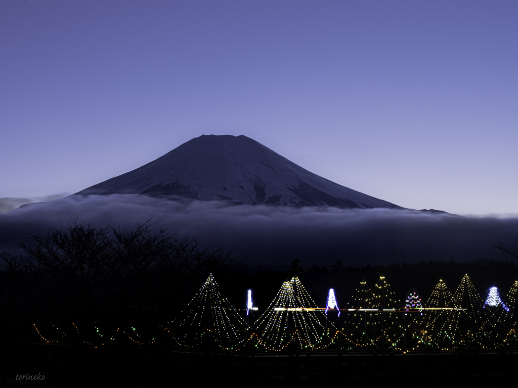 illumination Mt-FUJI