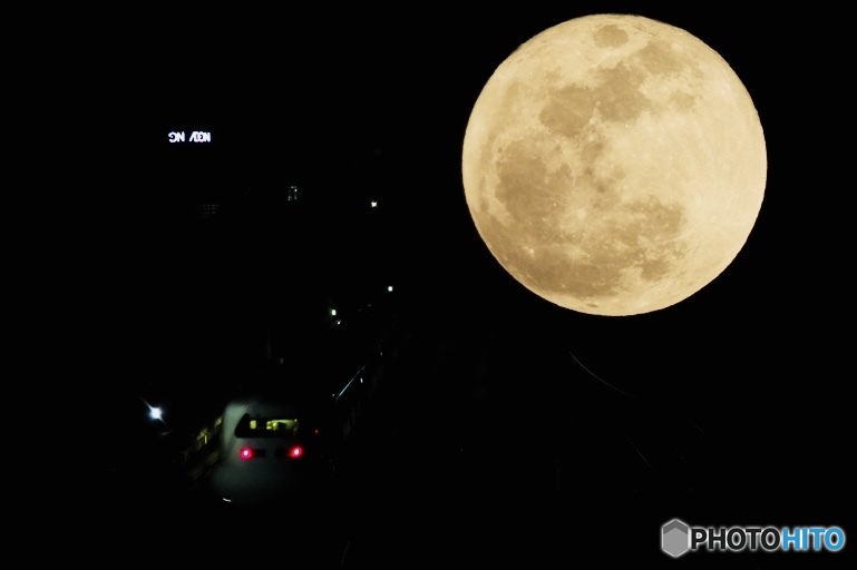 20180102 SuperMoon&700形