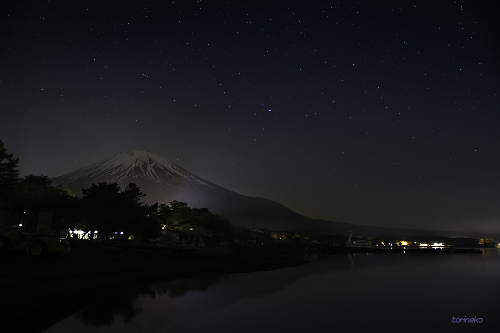 山中湖星景