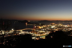 黄金山からの夜景・１