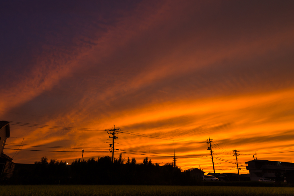 夏の夕暮れ4