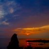横須賀立石の夕焼け