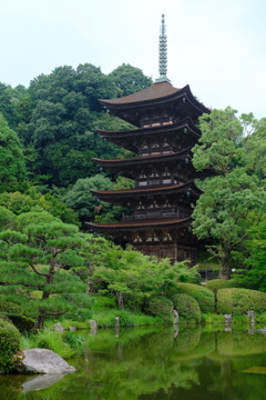 瑠璃光寺五重塔