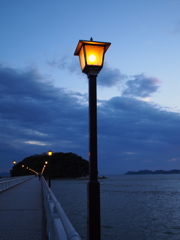 竹島の夕暮れ