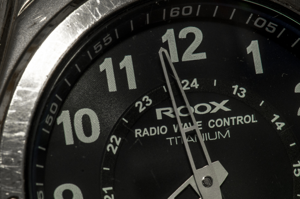 マクロレンズで撮ってみる　時計