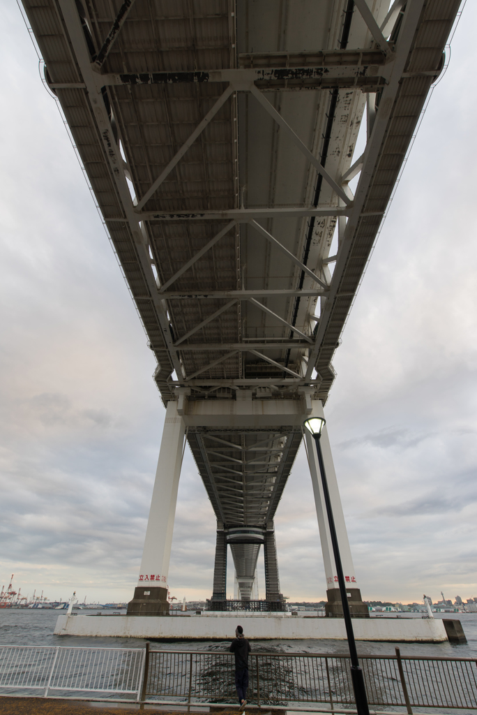 ベイブリッジ真下