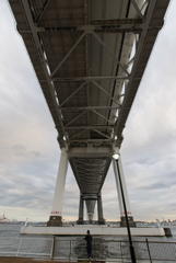 ベイブリッジ真下