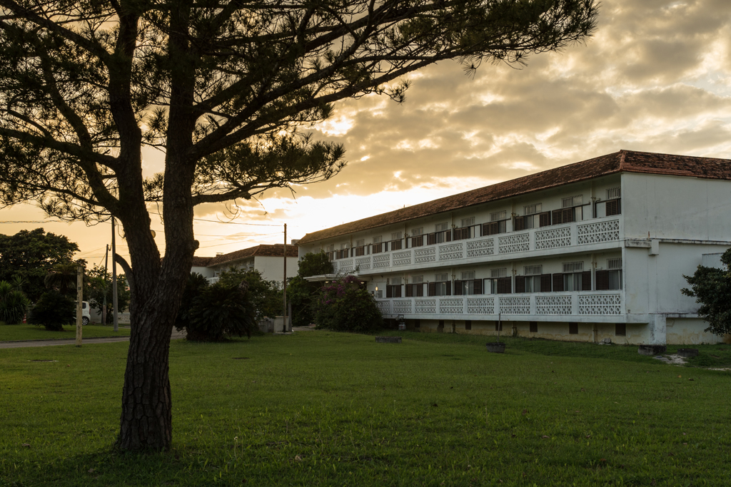 下地島　コーラルホテル夕景
