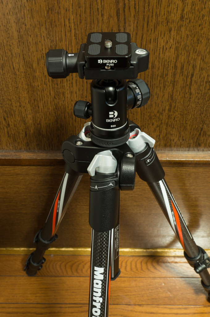 Manfrotto　befree　BENRO B00換装