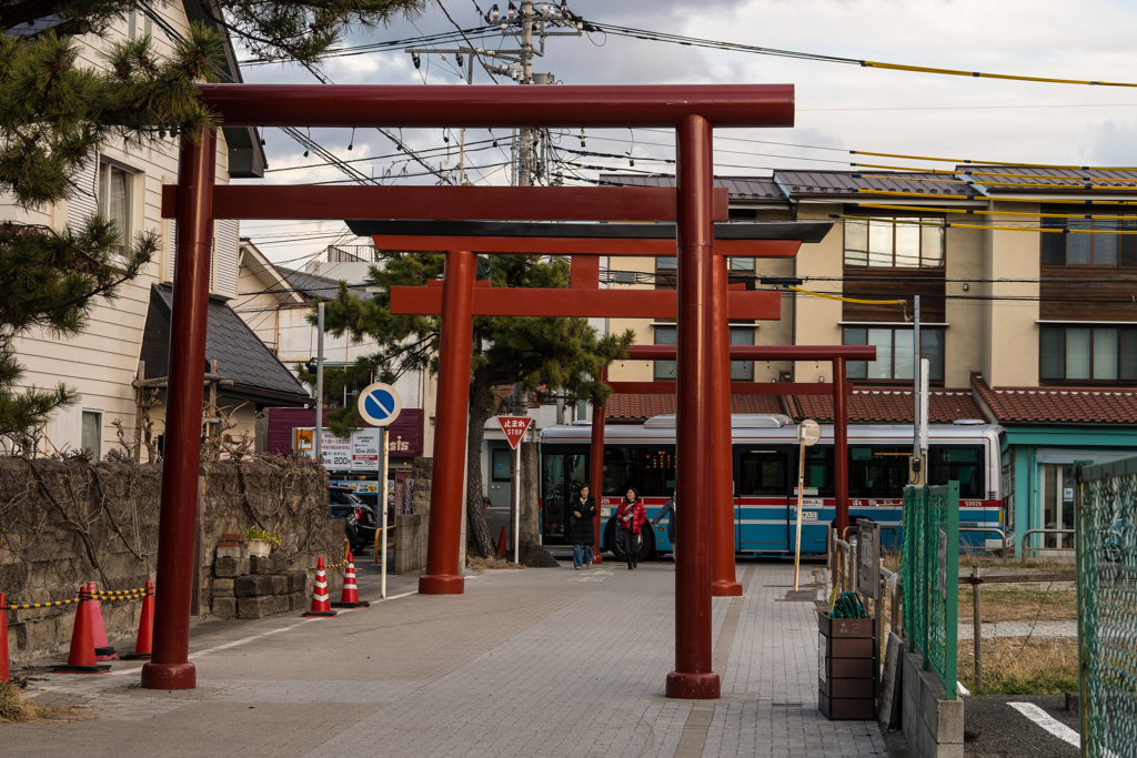 森戸の鳥居