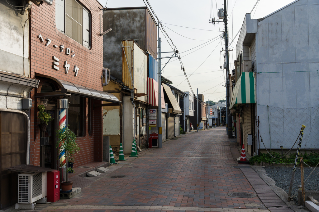 倉敷市玉島　通町商店街