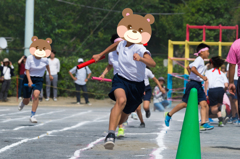 運動会に駆り出されたカメラマン