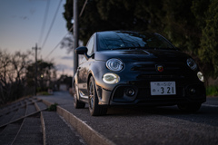 夕刻の河原