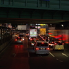 新宿・大ガードの夜景（１）