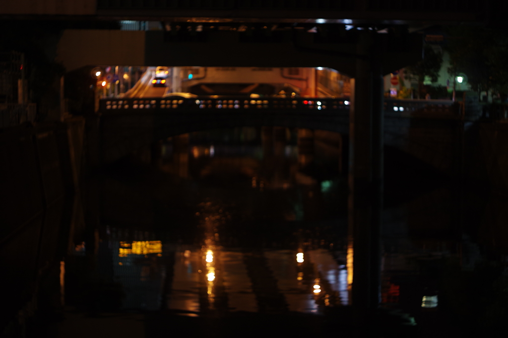都会の水面