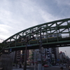 昌平橋の鉄橋
