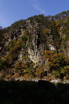 岩を見る