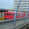 名鉄の赤い電車