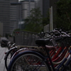 77mm行脚　２日目　その1　～　高層ビルの下の自転車