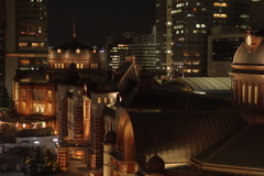 東京駅夜景（３）