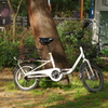 公園のカフェの自転車