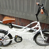洒落た自転車