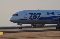 787離陸