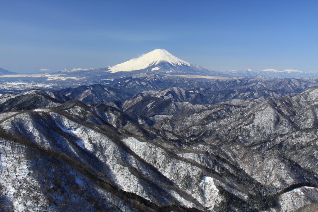 塔ノ岳から