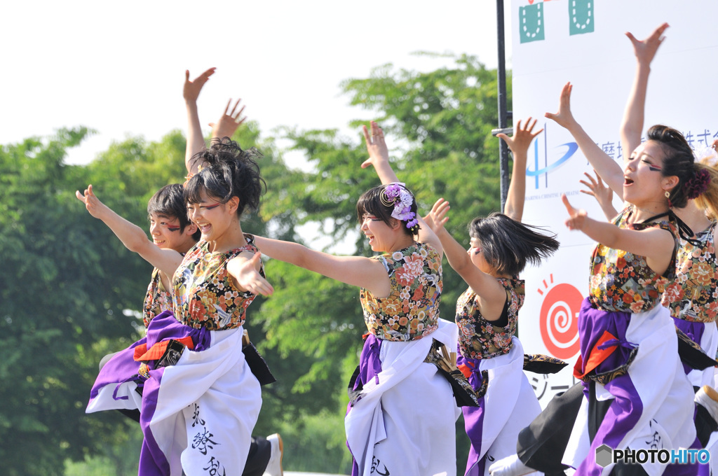 クラーク高校「百花繚乱」