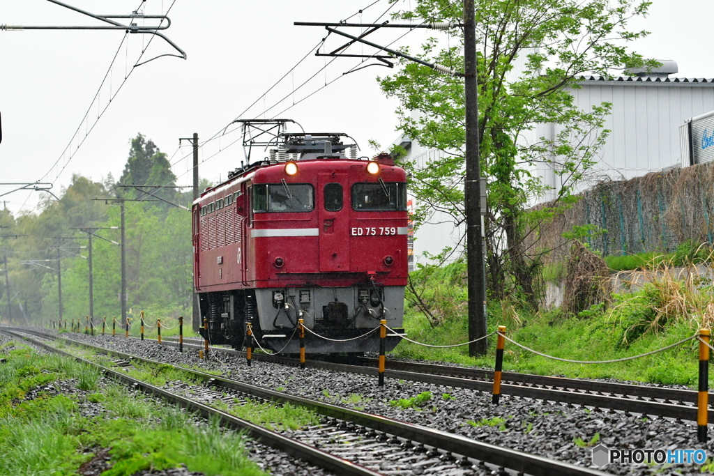 ED75 759  単機回送