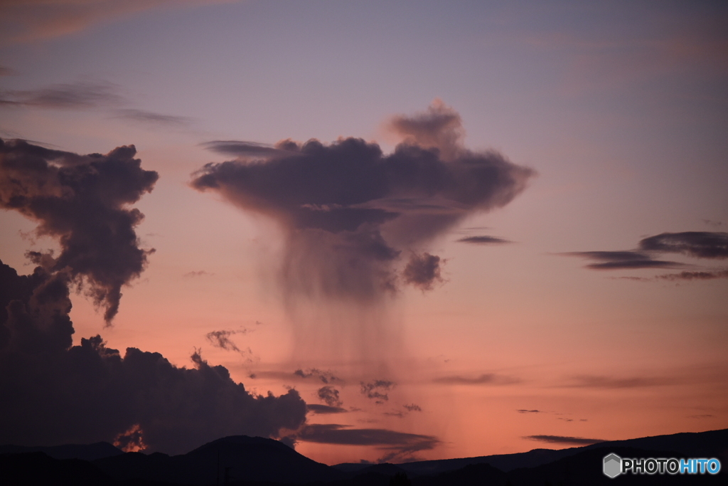 雨…