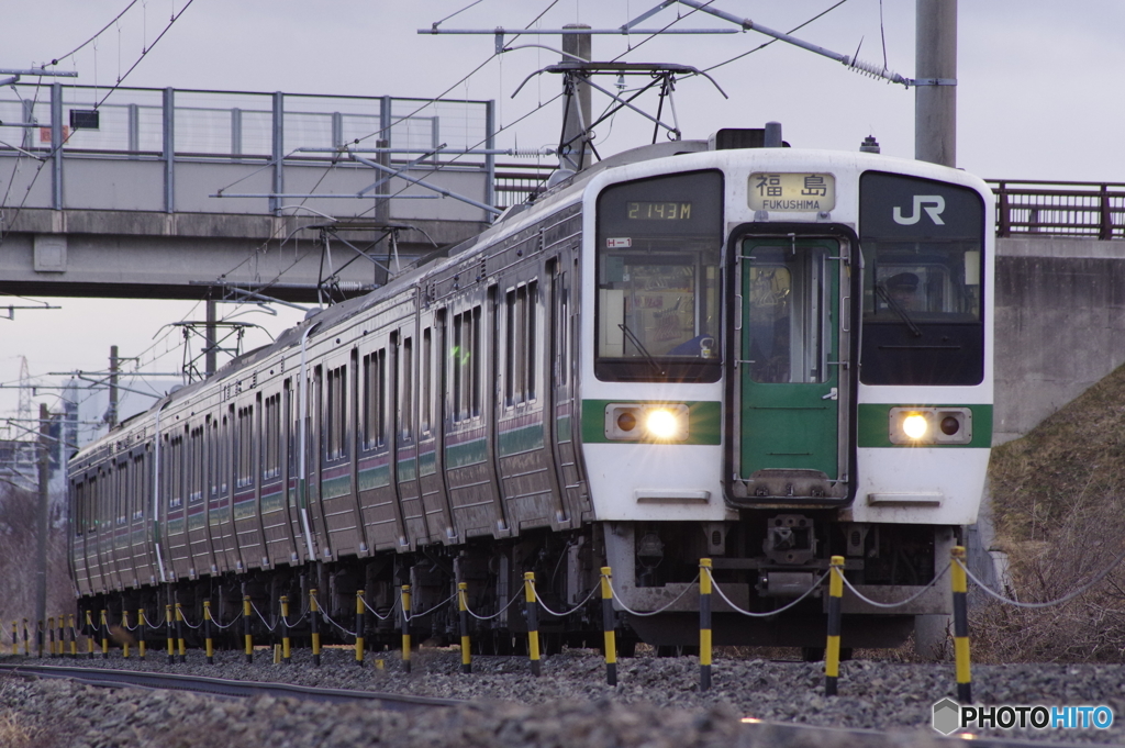 東北本線 719系 トップナンバー