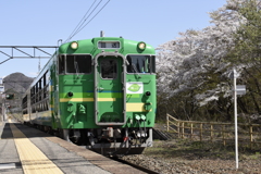 磐越西線へ風っこが来た。