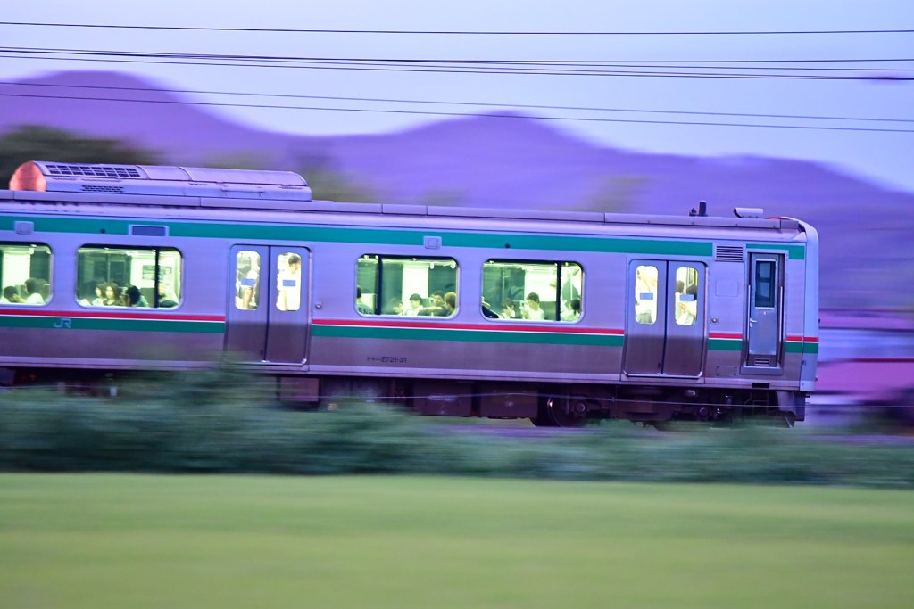 いつもの電車