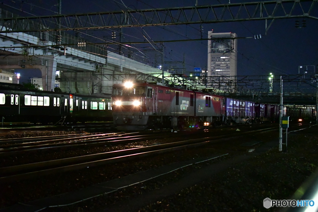 構内徐行からの加速